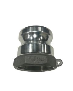 2 In. Aluminum Camlock Part A, PT Coupling