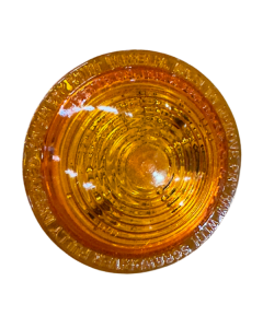 2.5" Marker/ Clearance Amber LED Insert (2) Butt Connectors