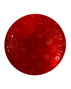 3" Red Adhesive Reflector